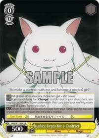 Kyubey Urges for a Contract