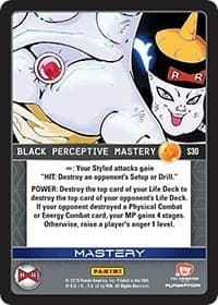 Black Perceptive Mastery (High Tech Foil)