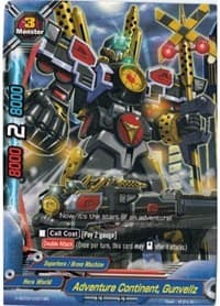 Adventure Continent, Gunvellz (RR Foil)