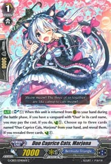 Duo Caprice Cats, Marjona (Black)