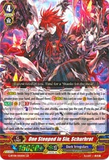 One Steeped in Sin, Scharhrot