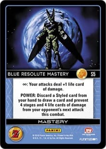 Blue Resolute Mastery (High Tech Foil)