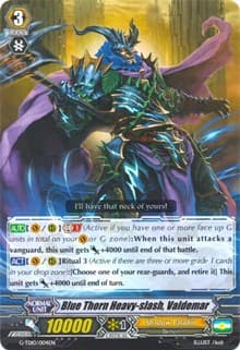 Blue Thorn Heavy-slash, Valdemar
