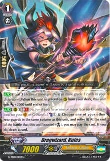 Dragwizard, Knies