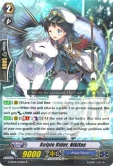 Kelpie Rider, Nikitas
