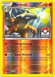Marowak - 78/162 (Pokemon League) [2nd Place]