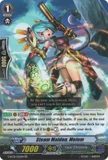 Steam Maiden, Melem