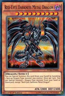 Red-Eyes Darkness Metal Dragon