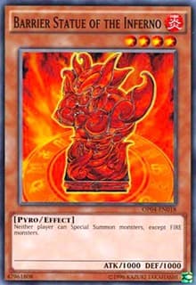 Barrier Statue of the Inferno