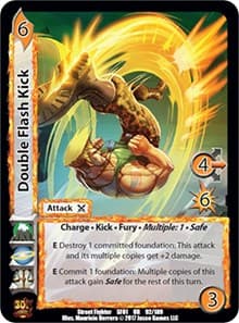 Double Flash Kick