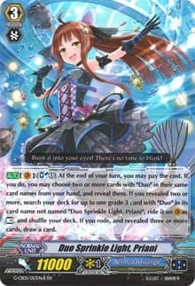 Duo Sprinkle Light, Priani (Black)