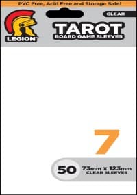 Clear Board Game Sleeves - Tarot (50-Pack)