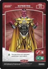 Sinestro - Intergalactic Criminal (U75-JL)