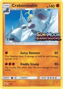 Crabominable - SM47 (Prerelease) [Staff]