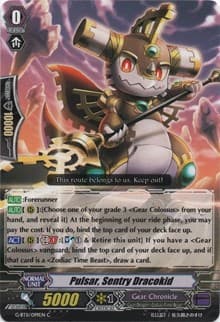 Pulsar, Sentry Dracokid