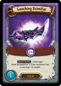 Leeching Scimitar (Unclaimed)