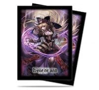 A2: Dark Faria Standard Deck Protectors for Force of Will (65-Pack)