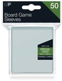 Board Game Sleeves - 69mm X 69mm (50-Pack)