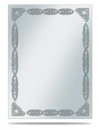 Borders: Silver Celtic Sleeves Covers (50-Pack)