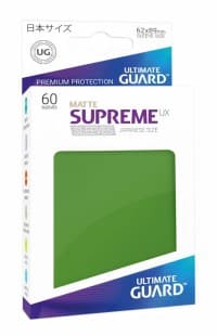 Double Matte Sleeve - Supreme UX Sleeves Japanese Green (60-Pack)
