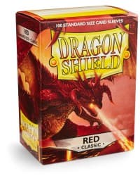 Dragon Shield Classic - Red (100-Pack)