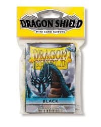 Dragon Shield Japanese Sleeves - Black (50-Pack)