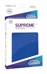 Gloss Sleeve - Supreme UX Sleeves Japanese Blue (60-Pack)