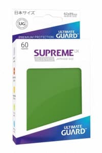 Gloss Sleeve - Supreme UX Sleeves Japanese Green (60-Pack)