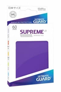 Gloss Sleeve - Supreme UX Sleeves Japanese Purple (60-Pack)