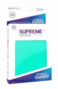 Gloss Sleeve - Supreme UX Sleeves Japanese Turquoise (60-Pack)