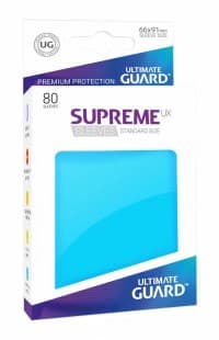 Gloss Sleeve - Supreme UX Sleeves Light Blue (80-Pack)