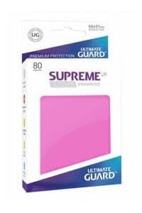 Gloss Sleeve - Supreme UX Sleeves Pink (80-Pack)