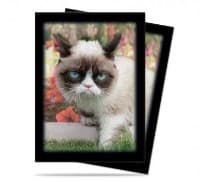 Grumpy Cat Flowers Standard Deck Protectors (50-Pack)