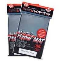 KMC Card Barrier - Hyper Matte - Silver (80-Pack)