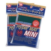 KMC Card Barrier - Hyper Matte Mini - Green (60-Pack)