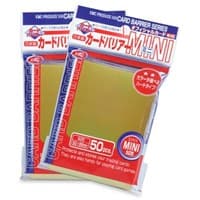 KMC Card Barrier - Mini Series - Super Gold (50-Pack)