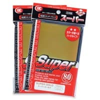 KMC Card Barrier - Super Series - Super Gold (80-Pack)
