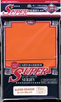 KMC Card Barrier - Super Series - Super Orange (80-Pack)