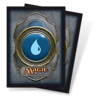 Mana v3 Blue Standard Deck Protectors for Magic (80-Pack)
