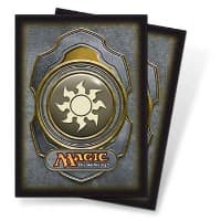 Mana v3 White Standard Deck Protectors for Magic (80-Pack)