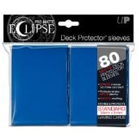 PRO-Matte Eclipse Standard Deck Protector Sleeves - Blue (80-Pack)