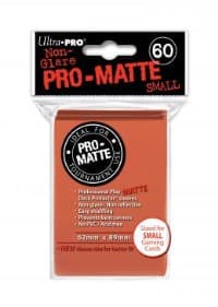 Pro-Matte Small Deck Protectors - Peach (60-Pack)