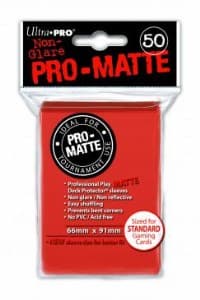Pro-Matte Standard Deck Protectors - Peach (50-Pack)