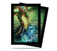 Quetzalcoatl Small Size Deck Protector by Mauricio Herrera (60-Pack)