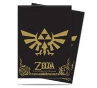 The Legend of Zelda: Black & Gold Deck Protector sleeves (65-Pack)
