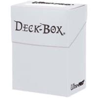 Solid Color Deck Box - White