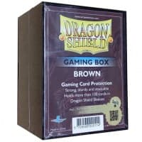 Dragon Shield Gaming Box - Brown (Holds 75+)