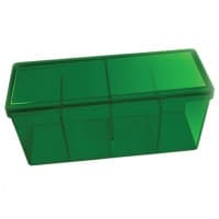 Dragon Shield Storage Box with 4 compartments - Green (Holds 200+)