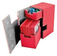 Flip 'n' Tray Deck Case XenoSkin - Red (Holds 80+)