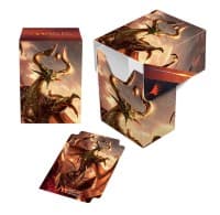 Hour of Devastation Nicol Bolas, God-Pharoh Full-View Deck box for Magic (Holds 80)